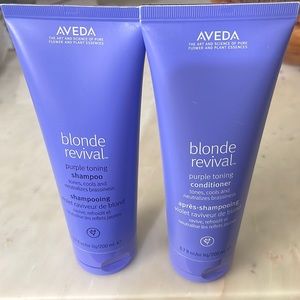 NEW Aveda Blonde Revival Purple Toning Shampoo & Conditioner